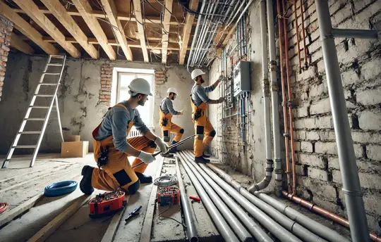 Treballs de manteniment integral a Girona: instal·lació de fontaneria i revisió elèctrica